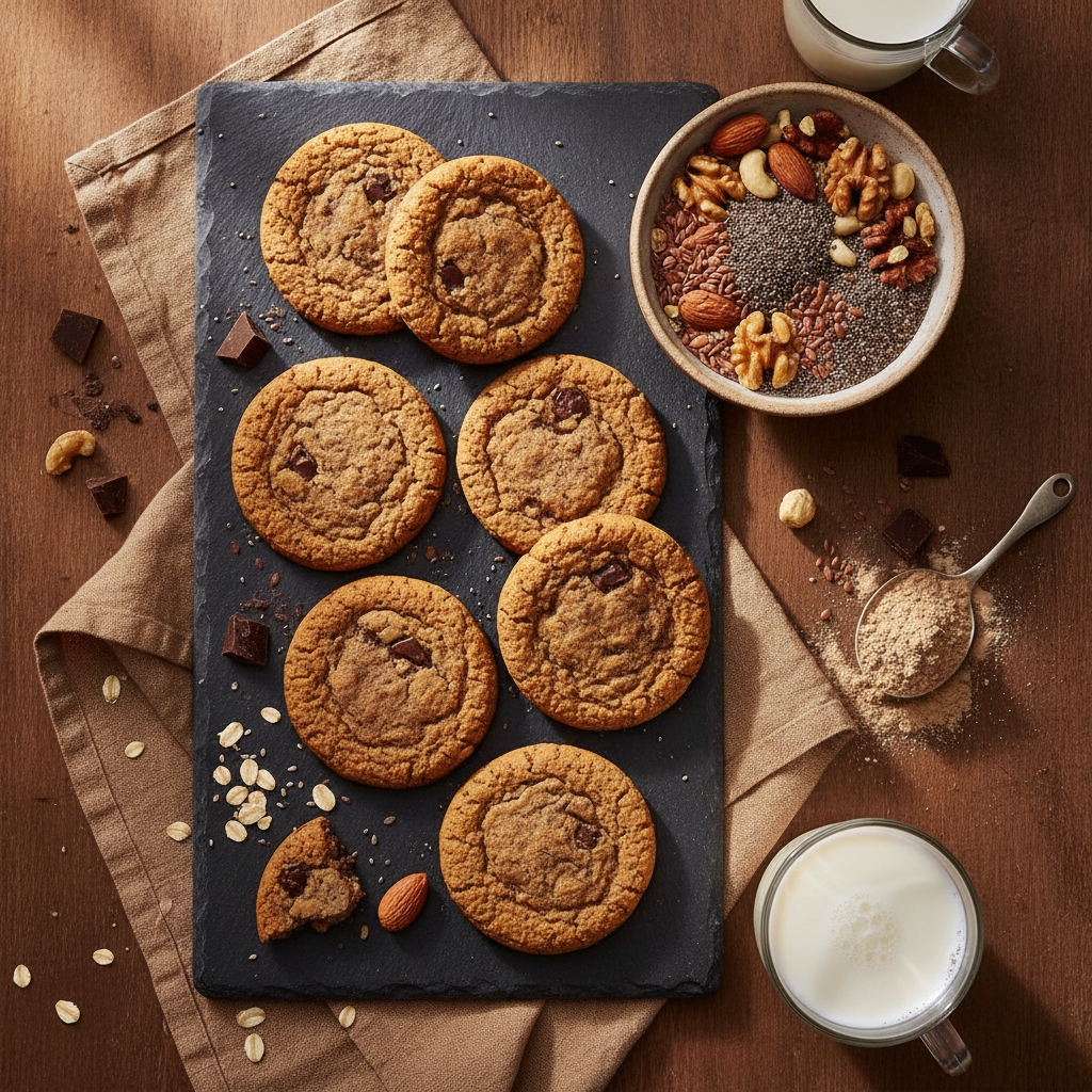 High Protein Cookies: 4 Easy Steps for Low-Carb Treats — result