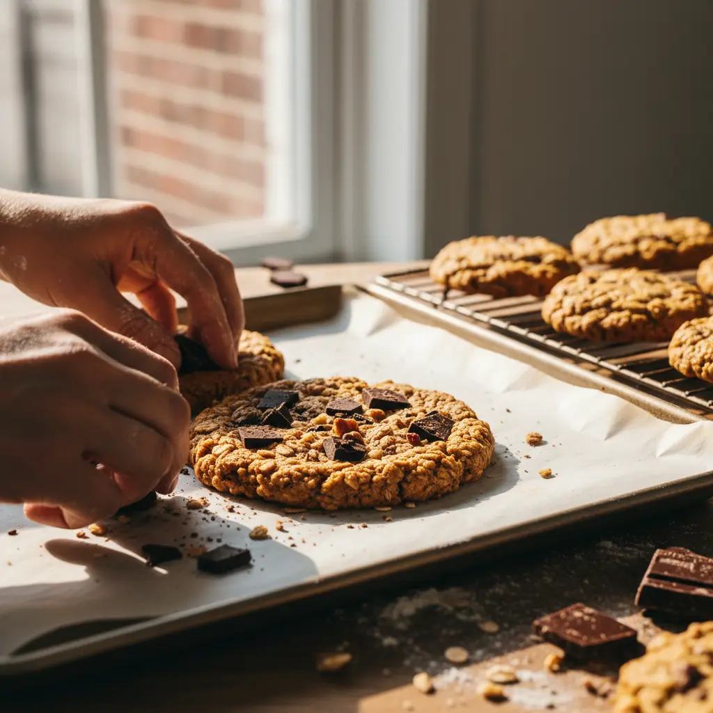 High Protein Cookies: 4 Easy Steps for Low-Carb Treats — detail