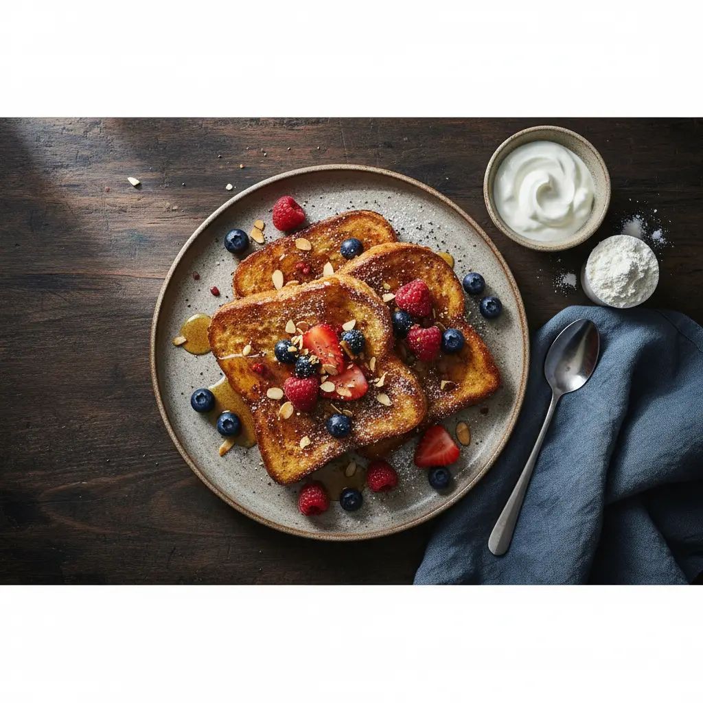 High Protein French Toast: Get 30g Protein in 12 Minutes — result