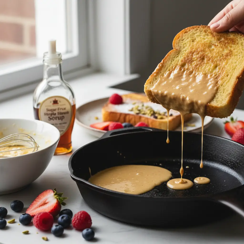 High Protein French Toast: Get 30g Protein in 12 Minutes — detail