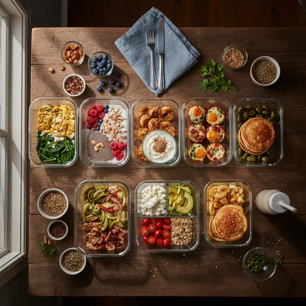 High Protein Meal Prep Breakfast: 5 Days of Easy Air Frying — result