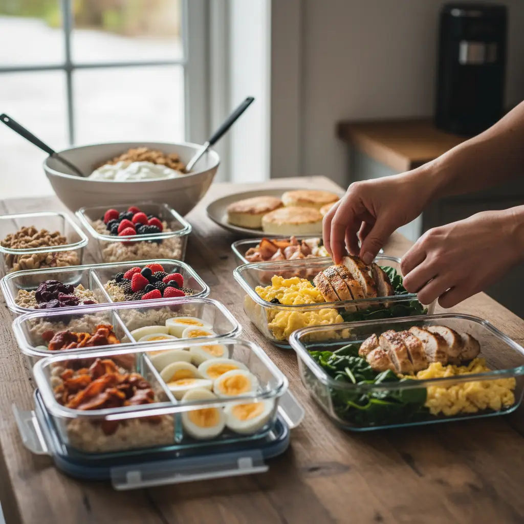 High Protein Meal Prep Breakfast: 5 Days of Easy Air Frying — detail