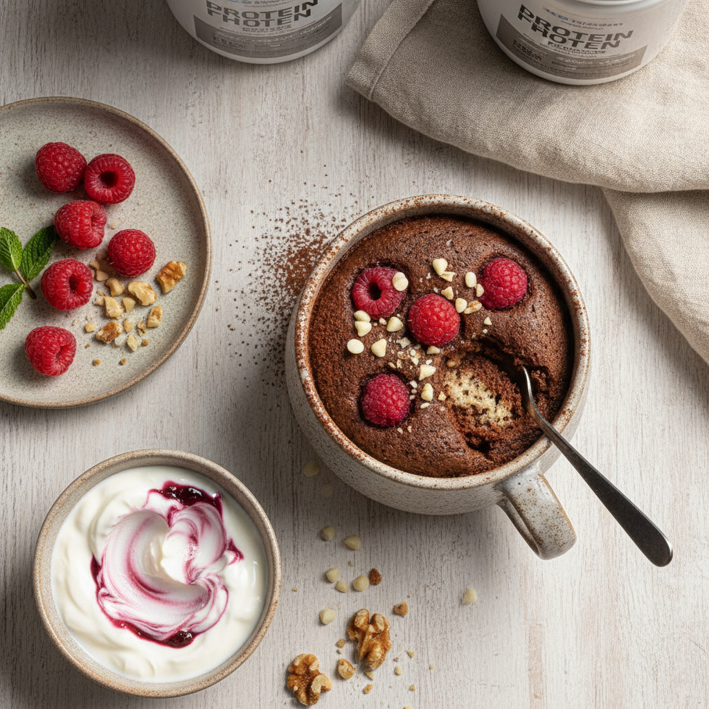 High Protein Mug Cake: Ready in 8 Minutes or Less — result