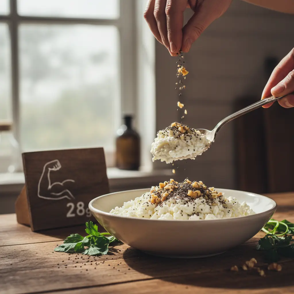 How Much Protein in Cottage Cheese? Get 25g Per Serving — detail