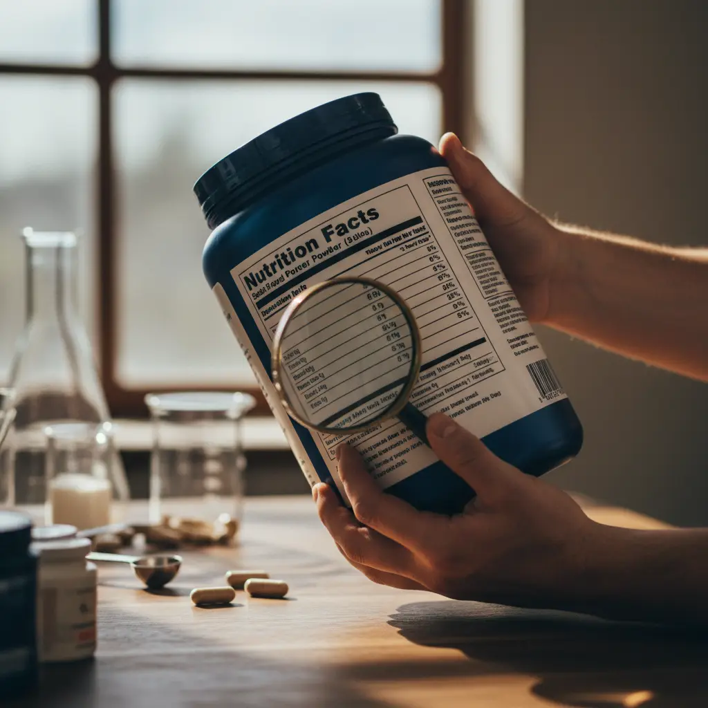 How to Read Protein Powder Labels: 5 Rules to Save Your Budget — detail
