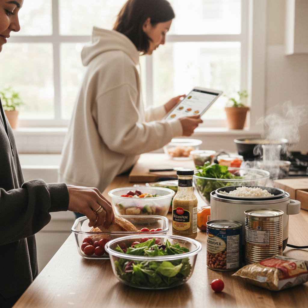 Lazy Meal Prep Guide: 3 Steps to Low-Carb Success in 15 Minutes — detail