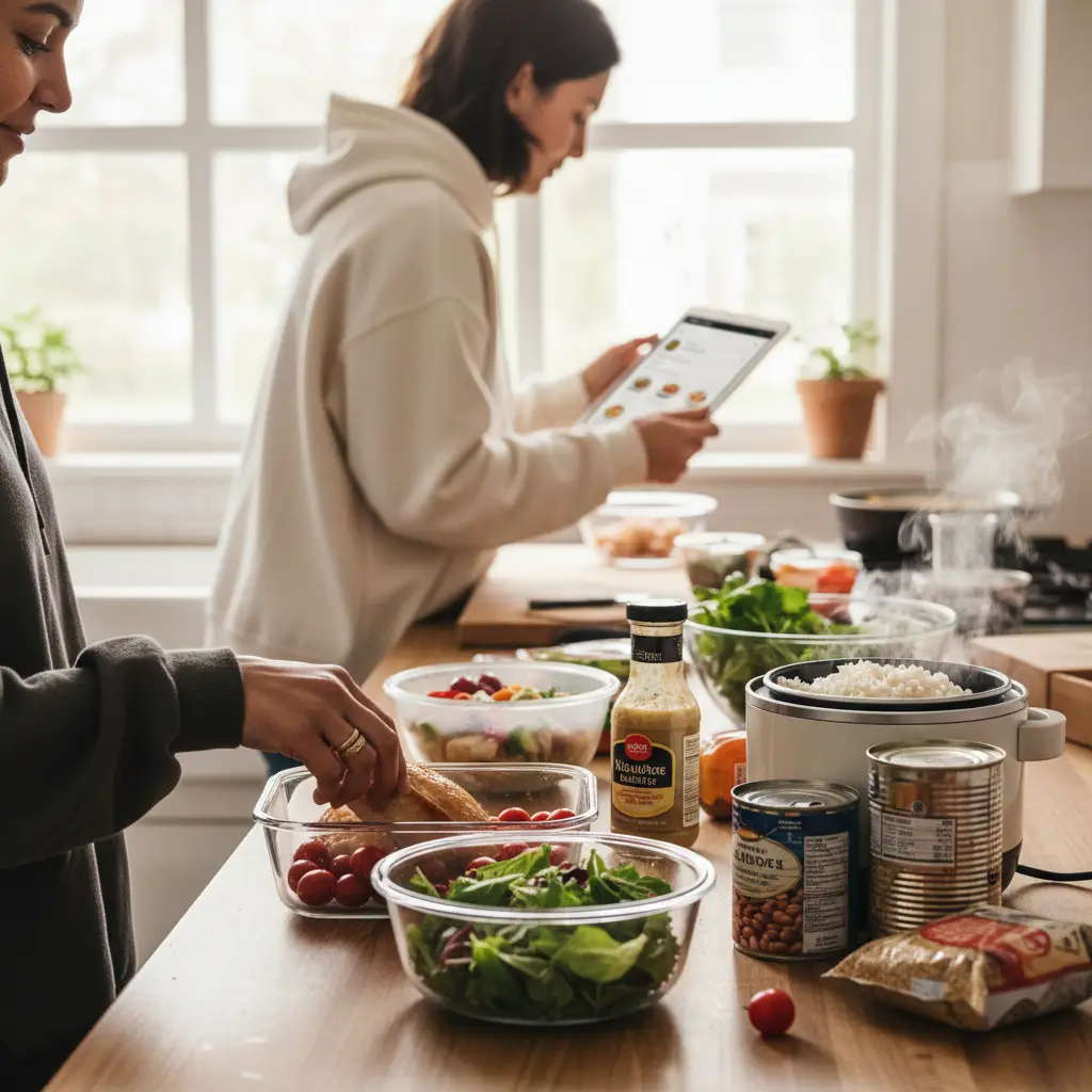 Lazy Meal Prep Guide: 3 Steps to Low-Carb Success in 15 Minutes — detail