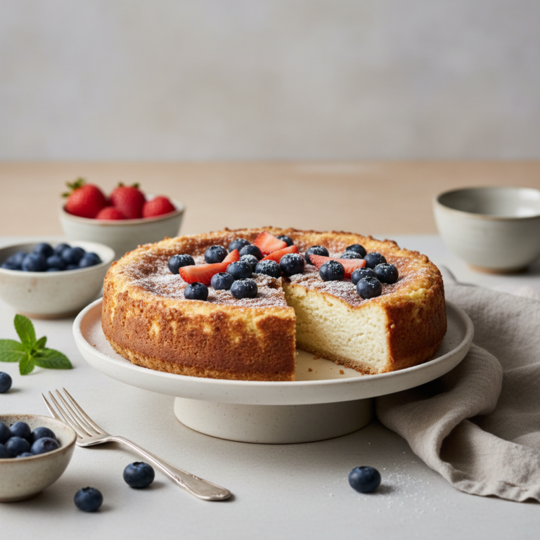 Ilustração editorial: Low Sugar Cottage Cheese Cheesecake: 12-Minute Air Fryer Hack