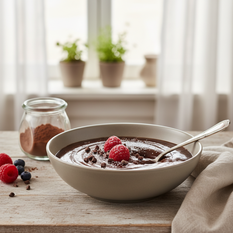 Ilustração editorial: Low Sugar Protein Pudding: 3 Steps to Creamy Success