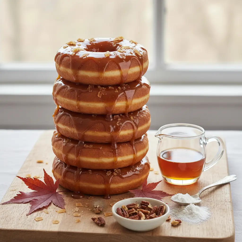 Maple Protein Donuts: 150 Calorie Air Fryer Recipe — result