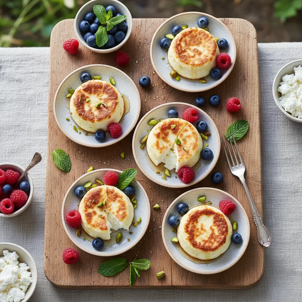 Mini Cottage Cheese Cheesecakes: 12-Minute Air Fryer Treats — result