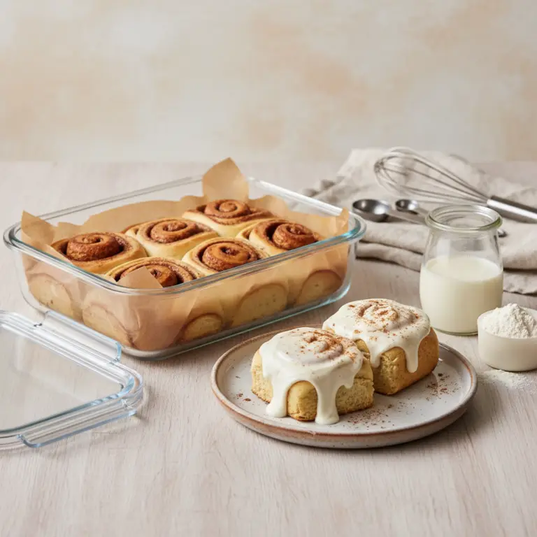 Ilustração editorial: Overnight Protein Cinnamon Rolls: 4 Easy, High-Protein Bites