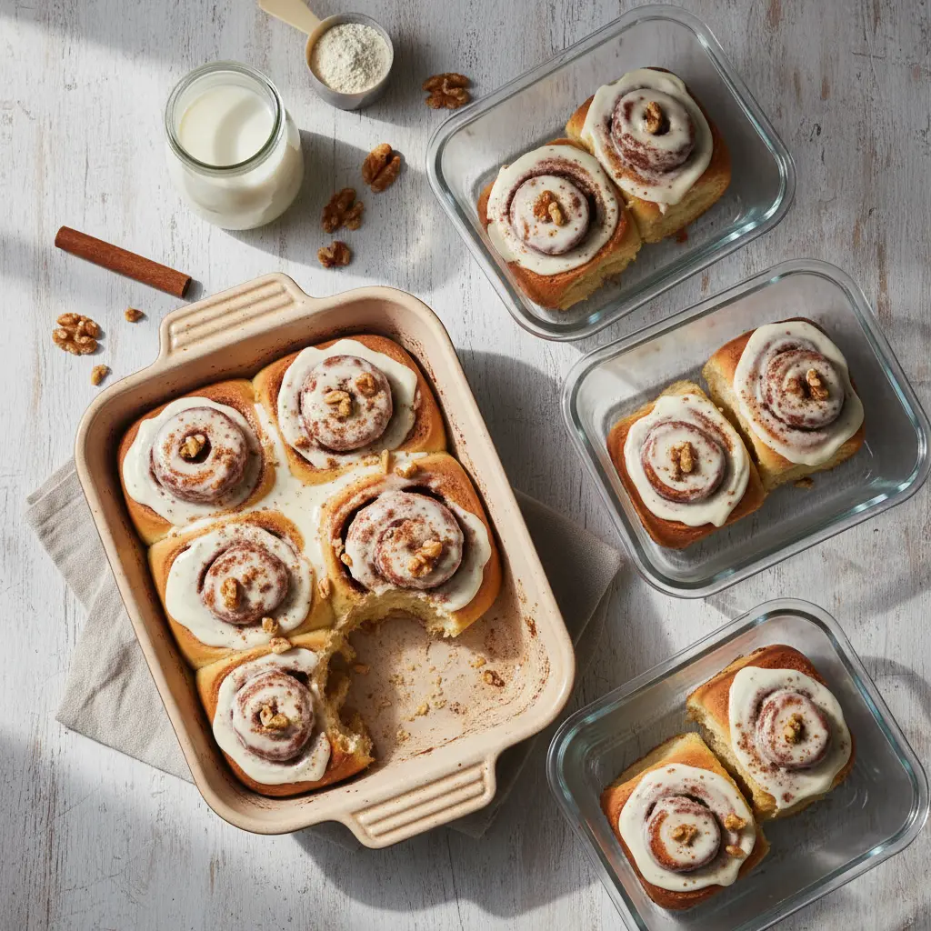 Overnight Protein Cinnamon Rolls: 4 Easy, High-Protein Bites — result
