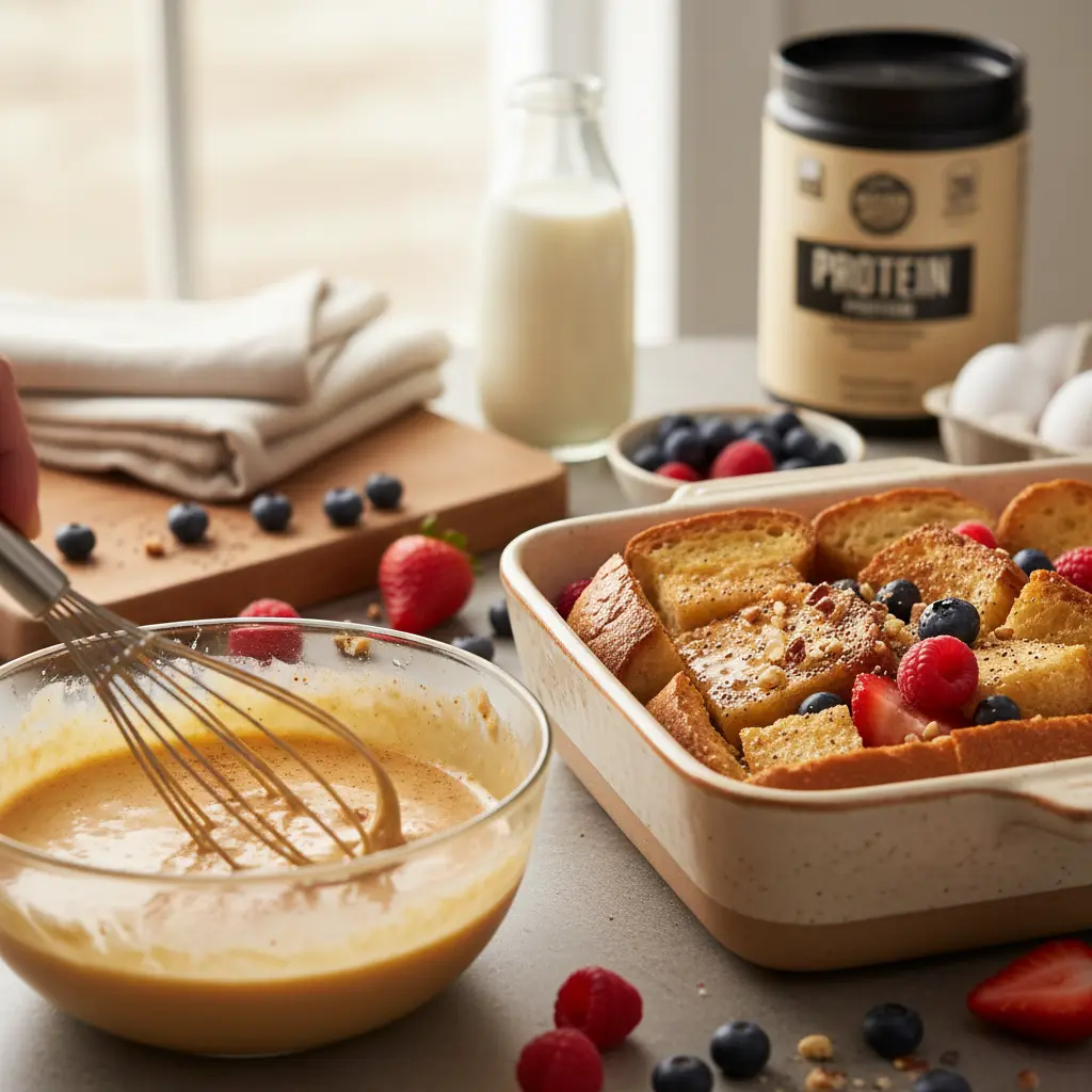 Overnight Protein French Toast: 12-Minute Air Fryer Magic — detail