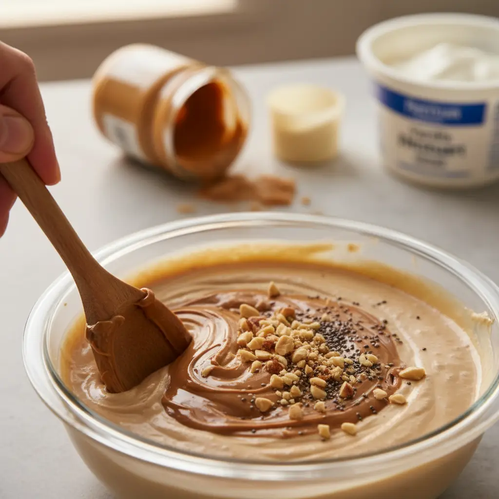 Peanut Butter Protein Pudding: The 4-Ingredient Low-Carb Fix — detail