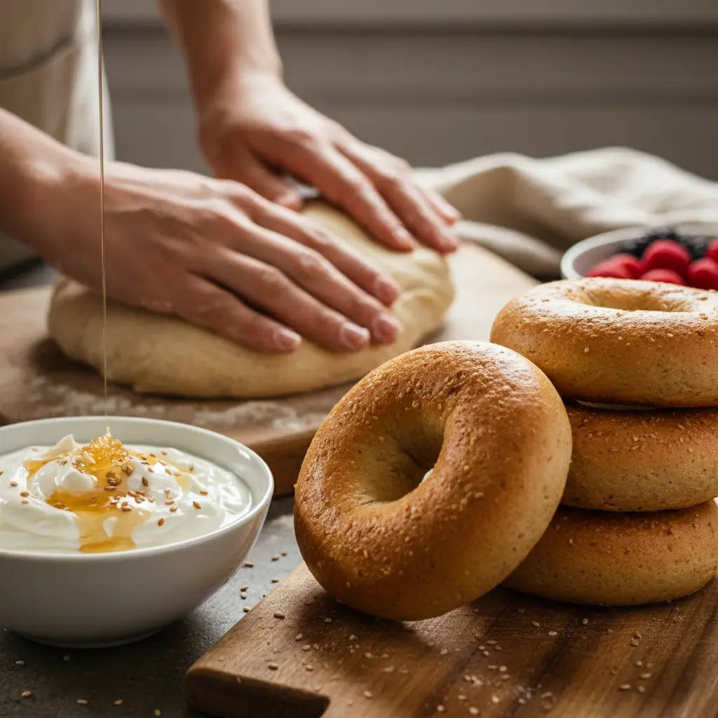Protein Bagels No Yogurt: A High-Protein 12-Minute Method — detail