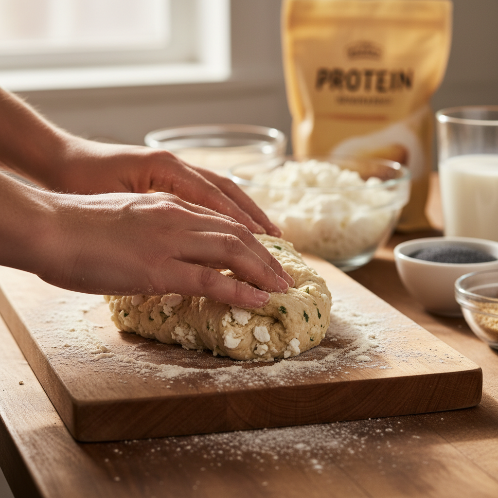 Protein Bagels with Cottage Cheese: 4 Easy Steps to Low-Carb Success — detail