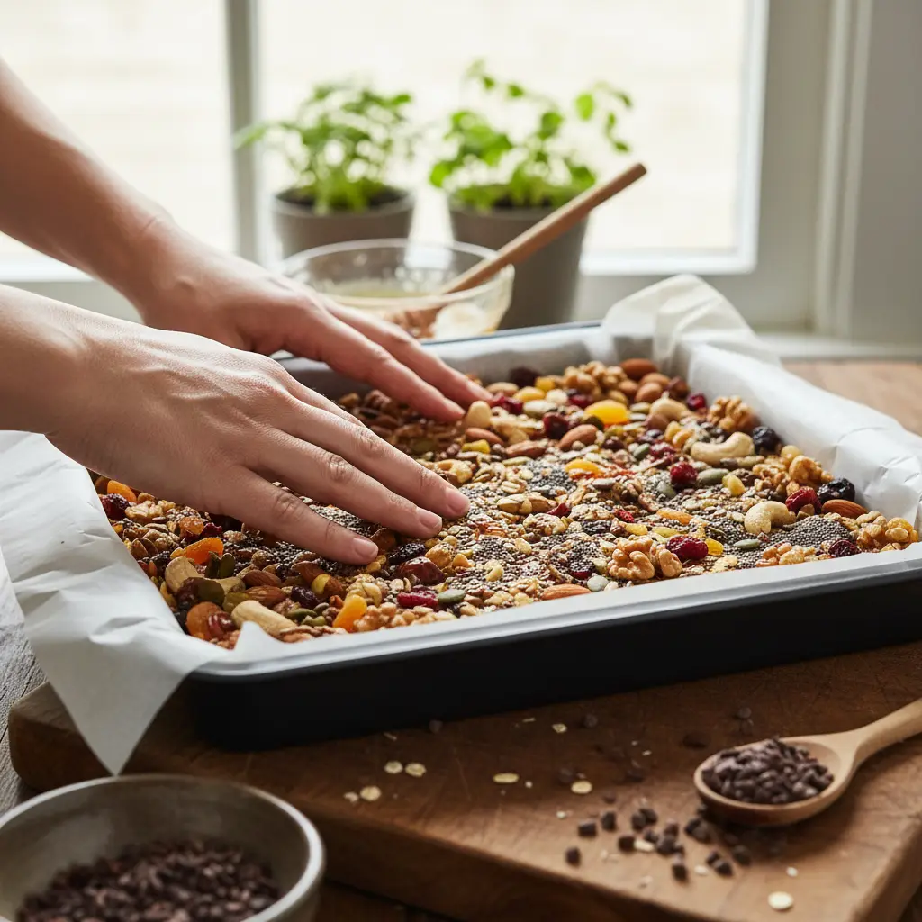 Protein Bars No Protein Powder: 12-Minute Air Fryer Hack — detail