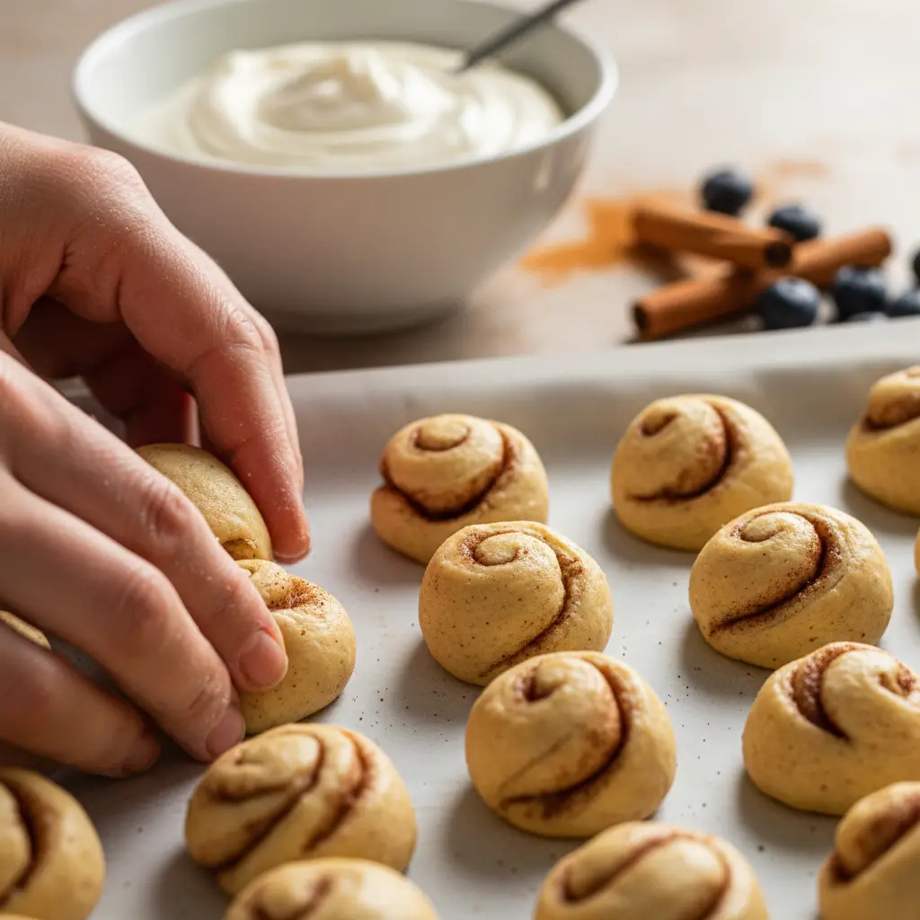 Protein Cinnamon Roll Bites: 12-Minute Low-Carb Treat — detail