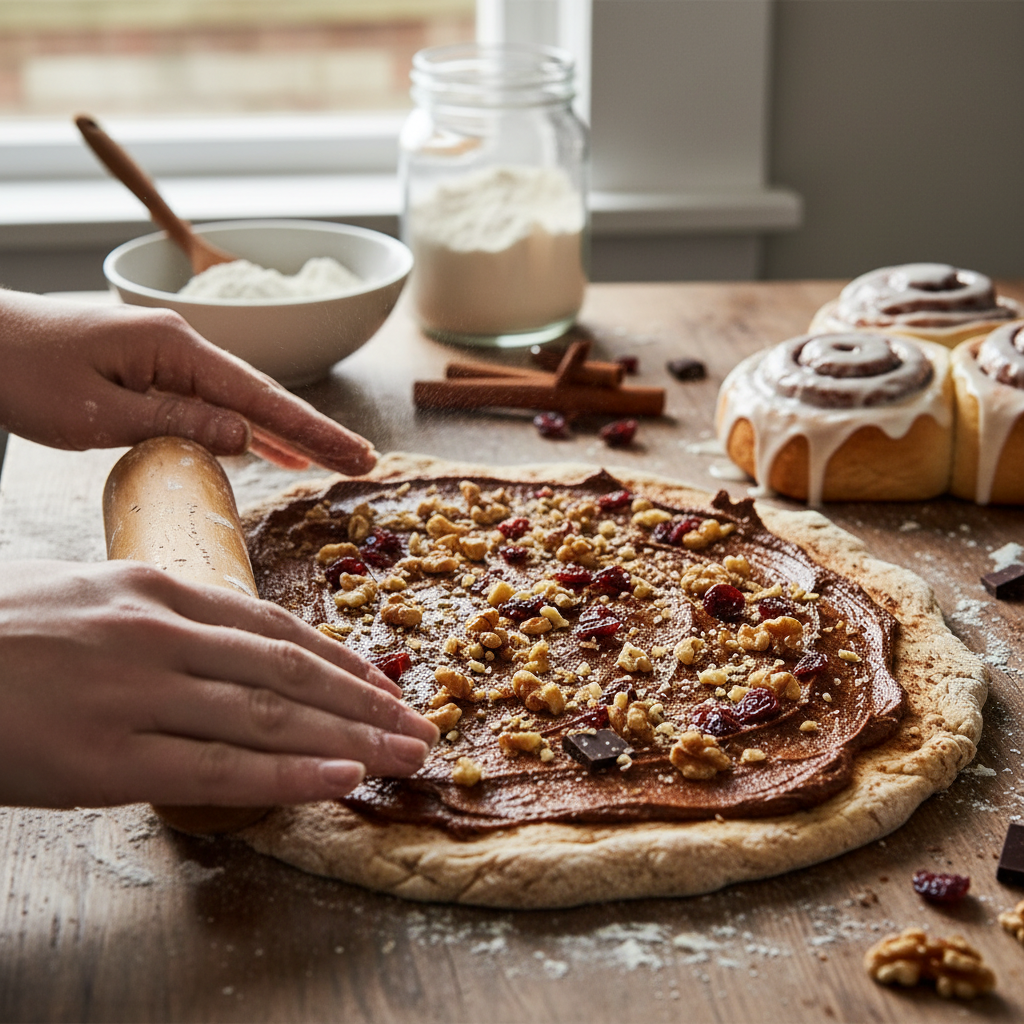 Protein Cinnamon Rolls: High Protein Treat in 12 Minutes — detail