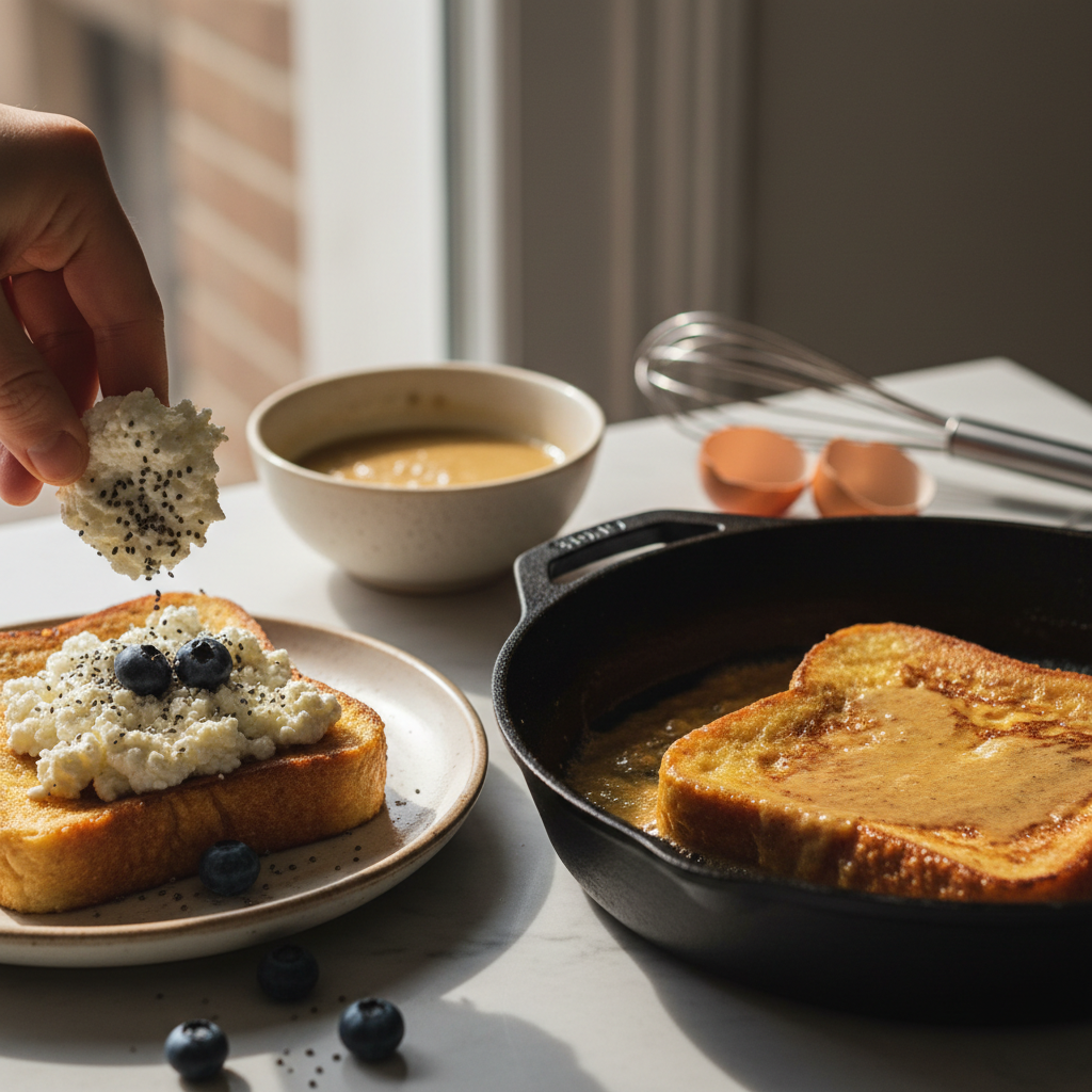 Protein French Toast Cottage Cheese: A 30g Protein Masterclass — detail