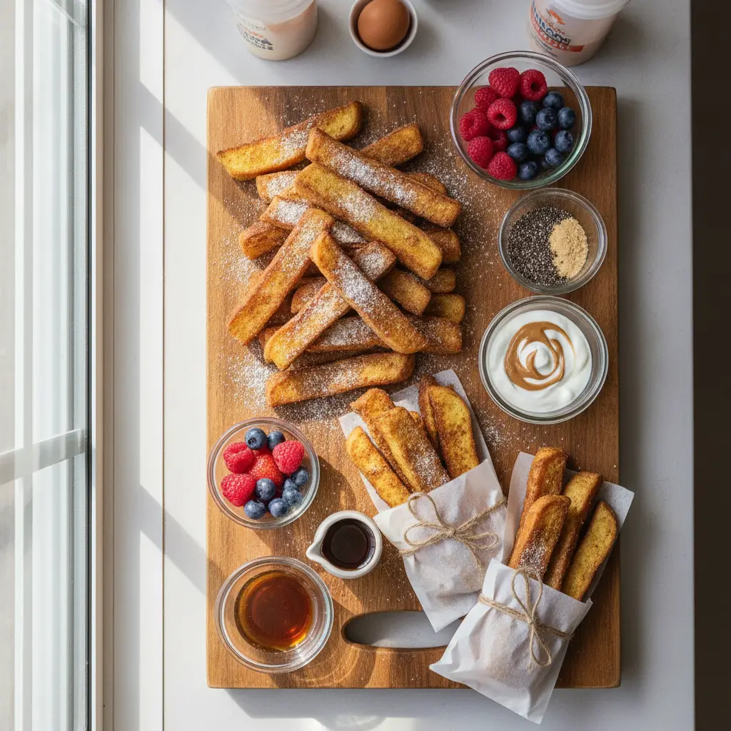 Protein French Toast Meal Prep: 4-Day High-Protein Sticks — result