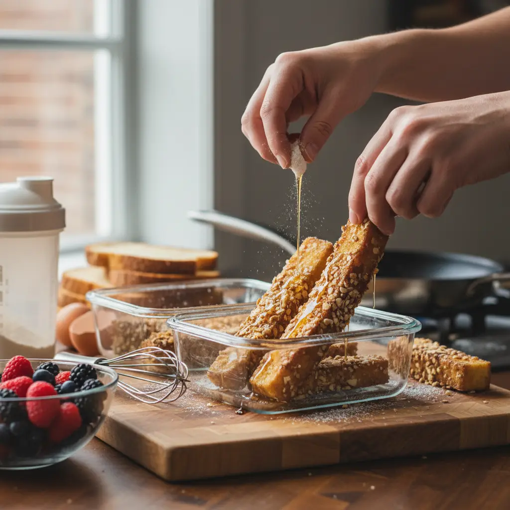 Protein French Toast Meal Prep: 4-Day High-Protein Sticks — detail