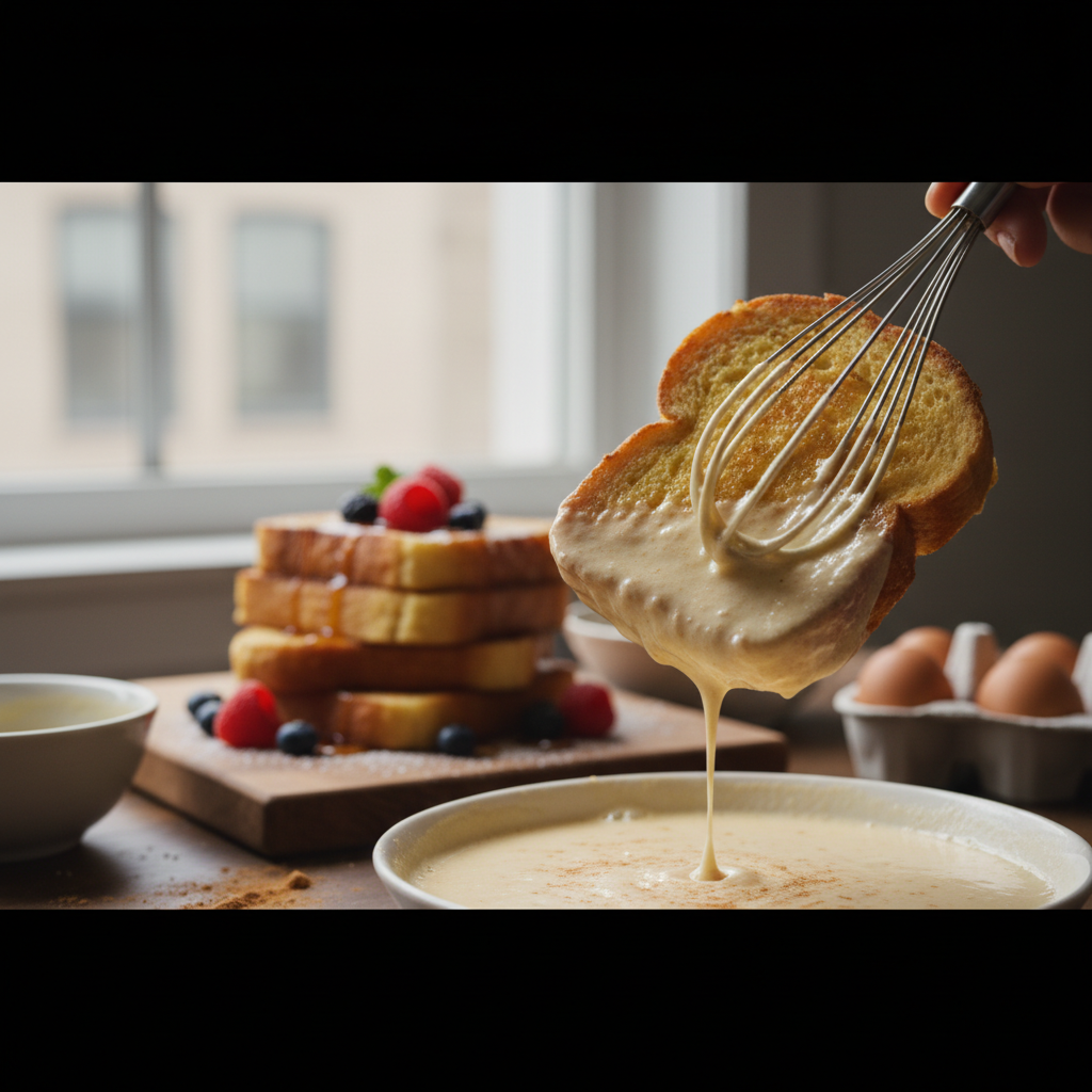 Protein French Toast Recipe: 30g Protein in 12 Minutes — detail
