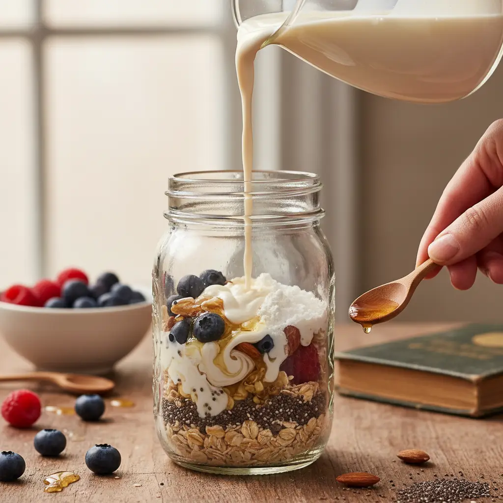Protein Overnight Oats Formula: The Only 3-Step Guide You Need — detail