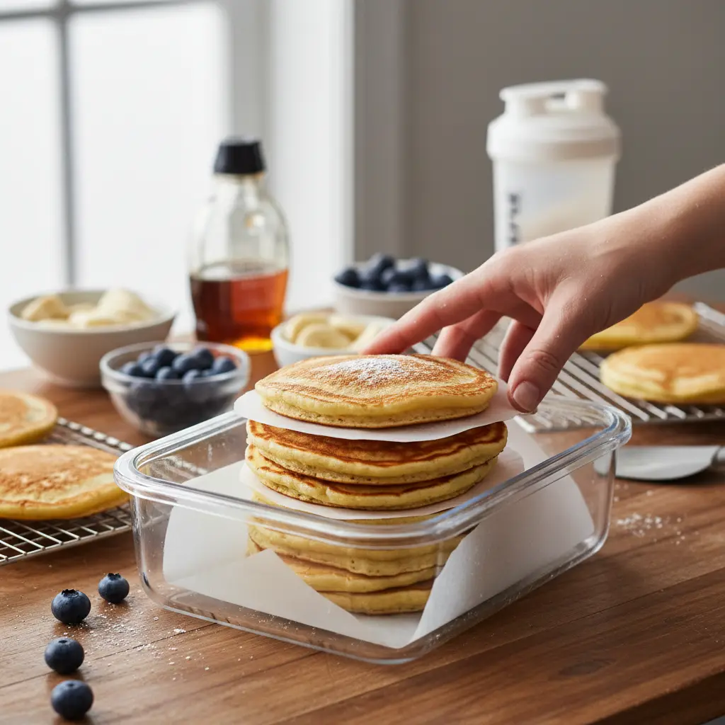 Protein Pancake Meal Prep: 15-Minute Freezer Stack Guide — detail