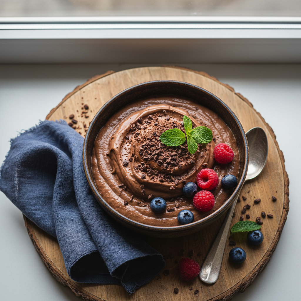 Protein Pudding Cottage Cheese Chocolate: 3-Step Low-Carb Treat — result