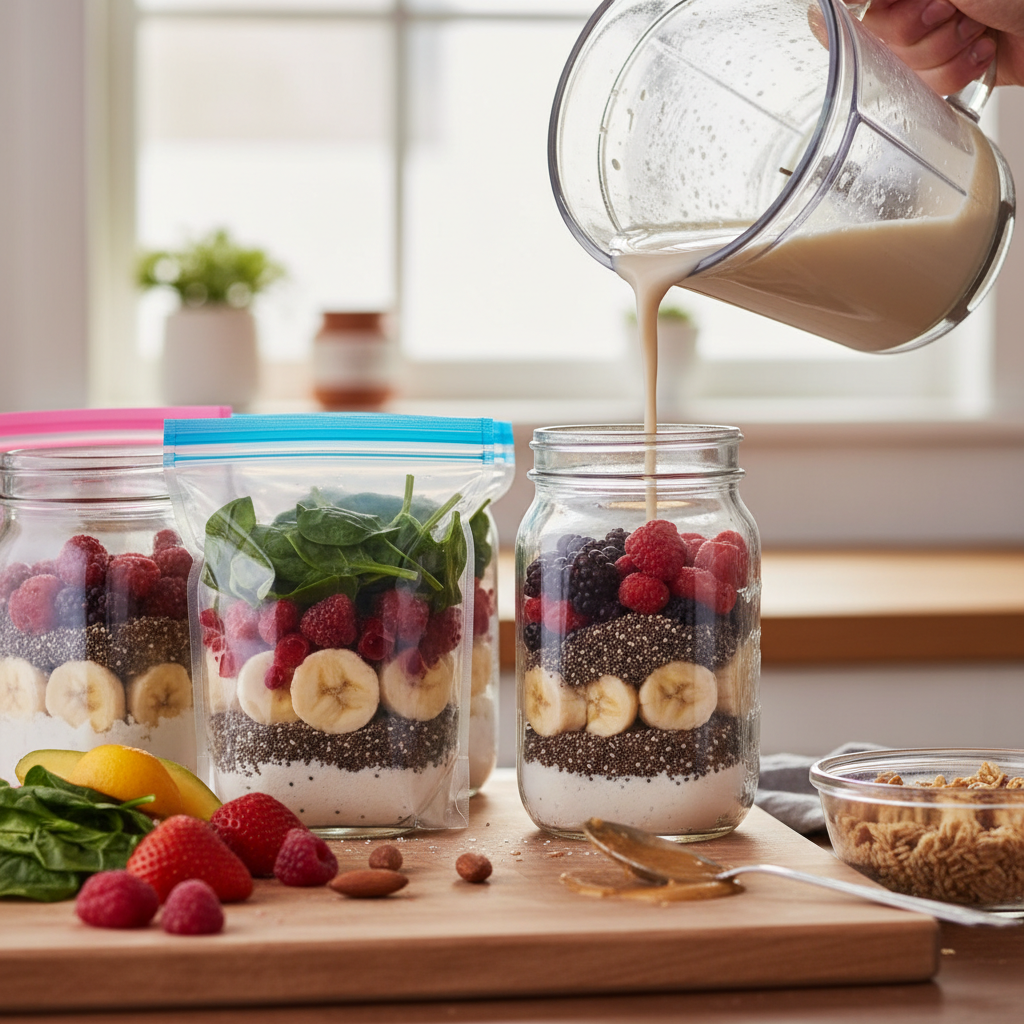 Protein Smoothie Meal Prep: 5-Minute Freezer Pack Method — detail