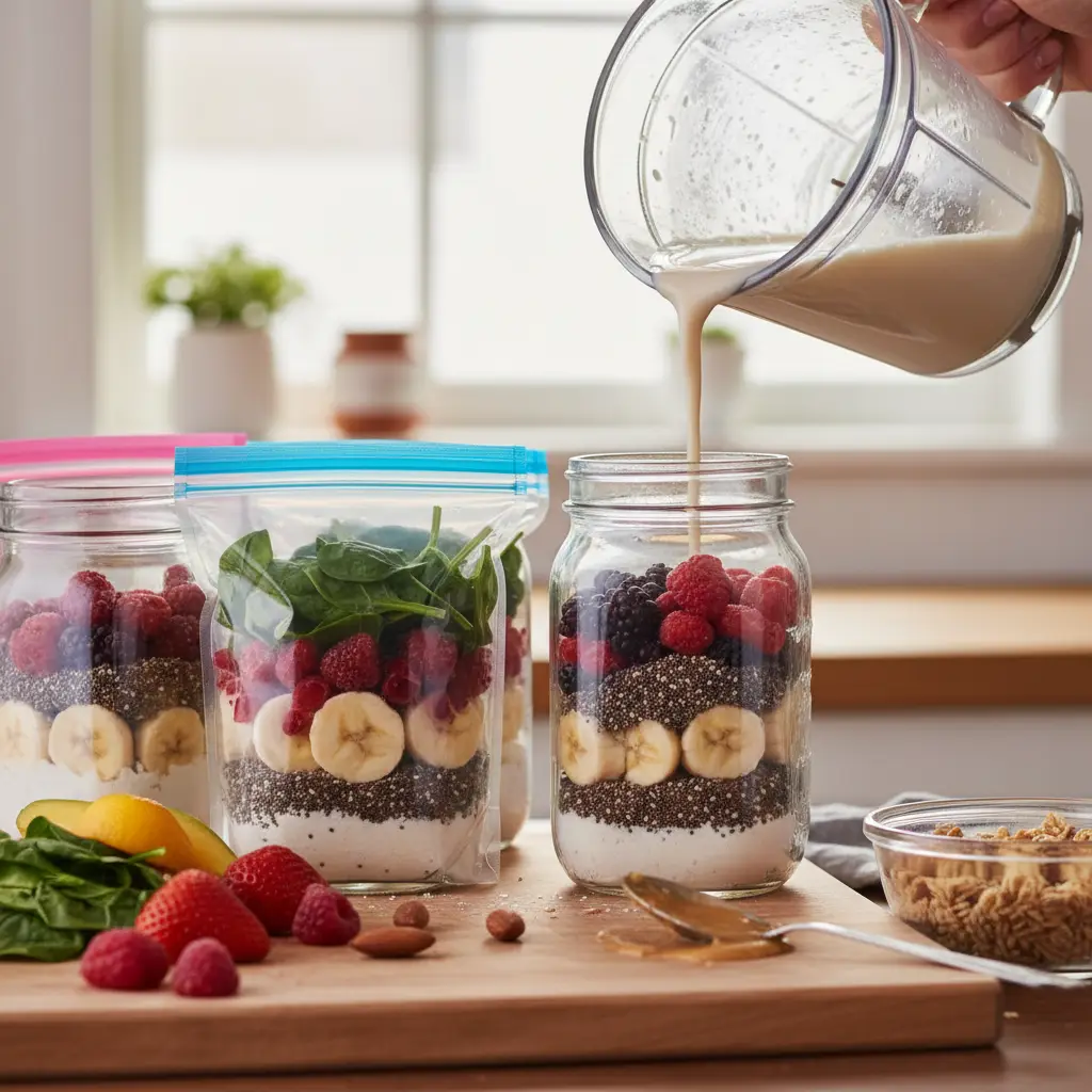 Protein Smoothie Meal Prep: 5-Minute Freezer Pack Method — detail