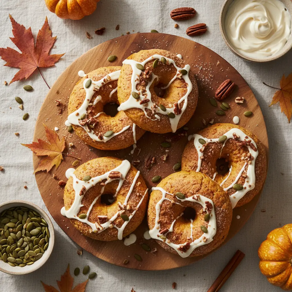 Pumpkin Protein Bagels: 30g of Protein in 12 Minutes — result