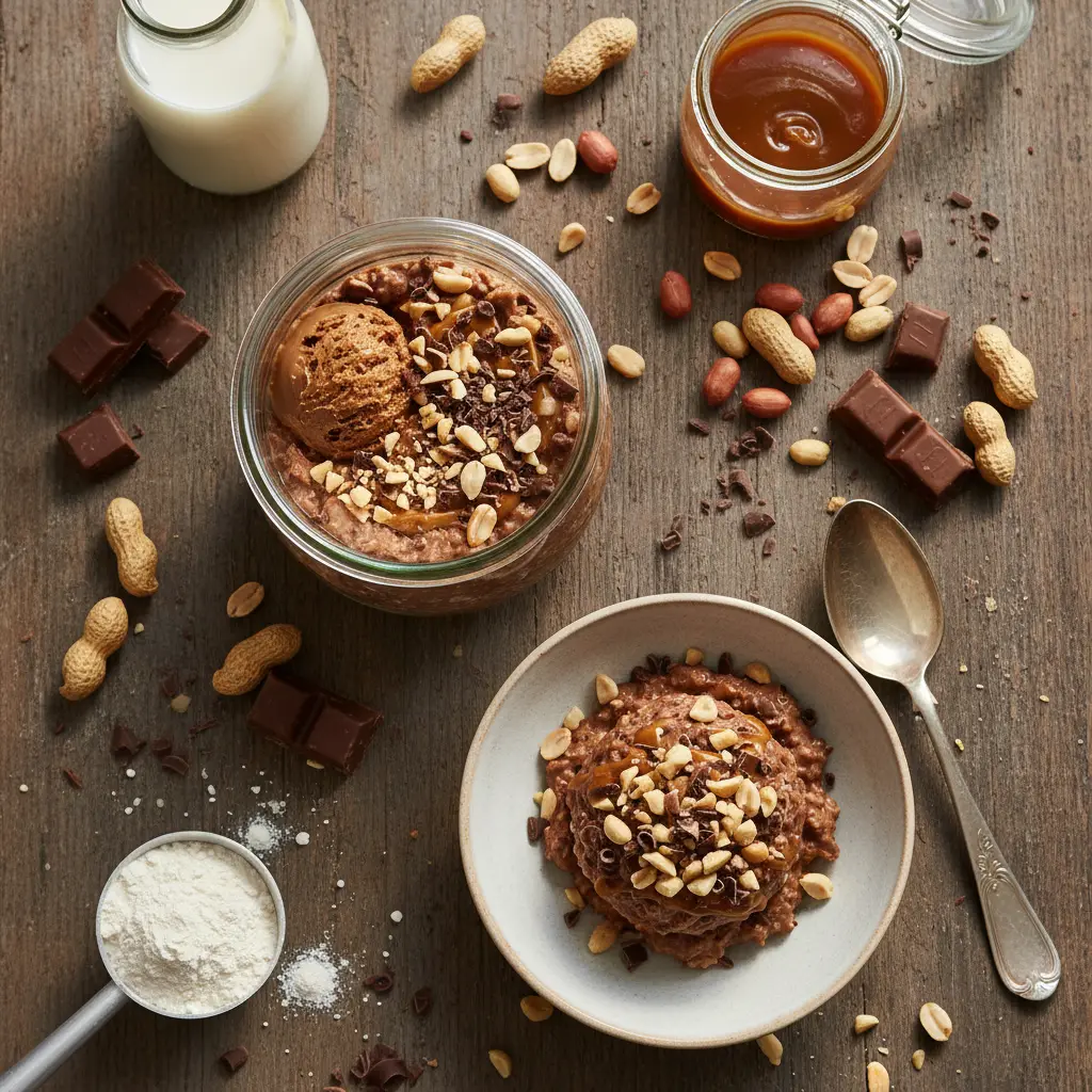Snickers Overnight Oats: 3 Ways to Save 15g of Sugar — result