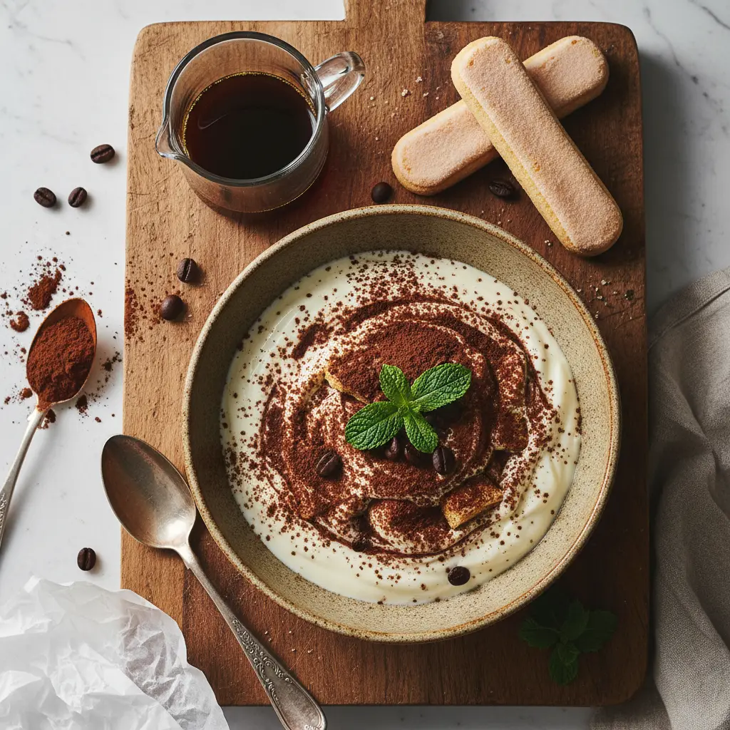 Tiramisu Yogurt Bowl: 5-Minute Low-Carb Breakfast Hack — result