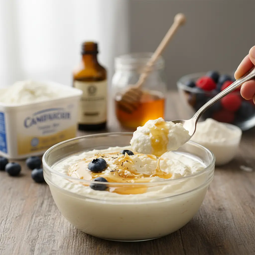 Vanilla Protein Pudding: 3-Step Low-Carb Dessert Hack — detail