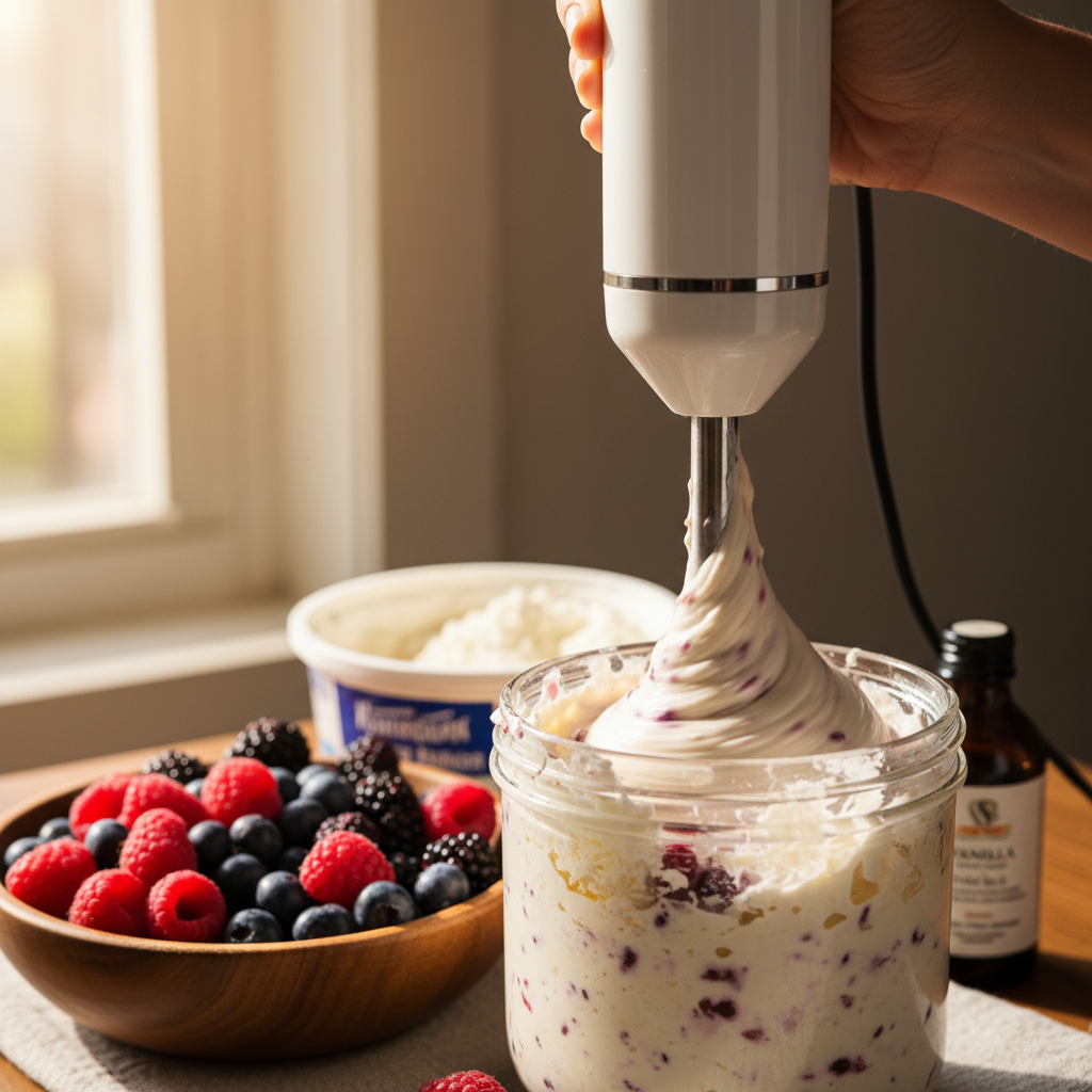 Viral Cottage Cheese Ice Cream: 4 Steps to Creamy Protein Gold — detail