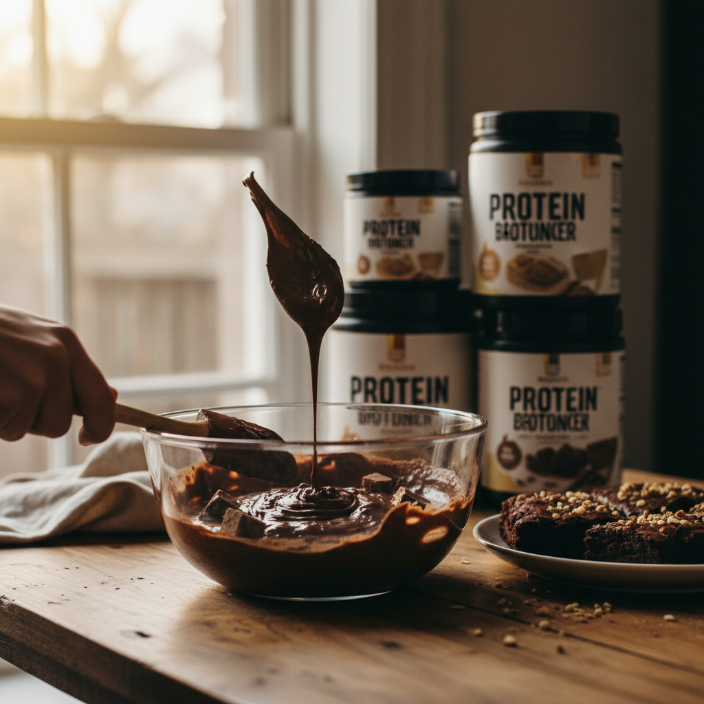Viral Protein Brownies: 12-Minute Air Fryer Success — detail